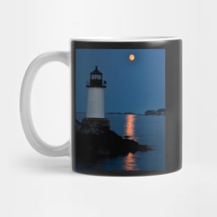 Moon over Winter Island Salem MA Mug